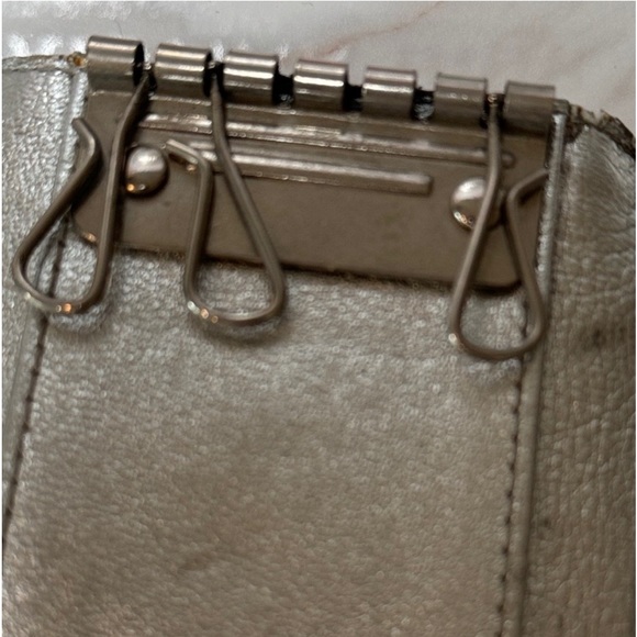 CHRISTIAN DIOR Metallic Key Pouch - Picture 8 of 12